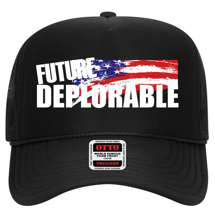 Future Deplorable High Crown Mesh Back Trucker Hat