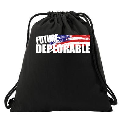 Future Deplorable Drawstring Bag