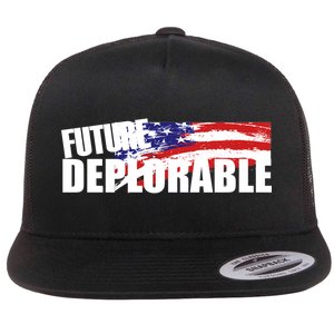 Future Deplorable Flat Bill Trucker Hat