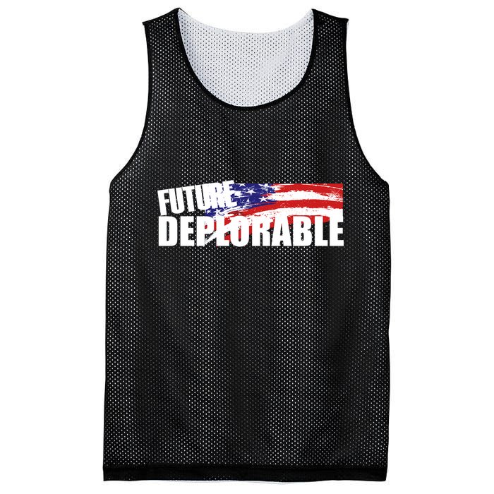 Future Deplorable Mesh Reversible Basketball Jersey Tank