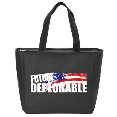 Future Deplorable Zip Tote Bag