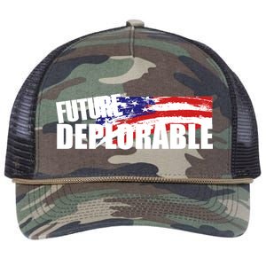 Future Deplorable Retro Rope Trucker Hat Cap