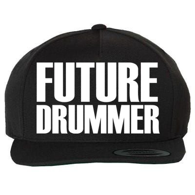 Future Drummer Wool Snapback Cap