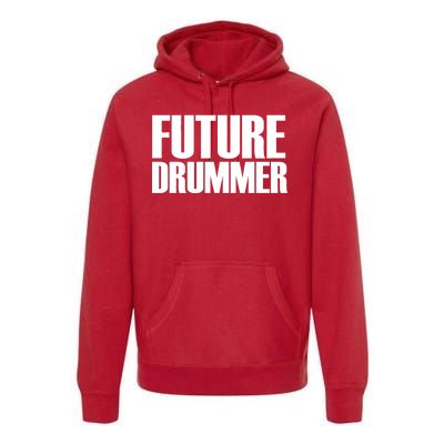 Future Drummer Premium Hoodie