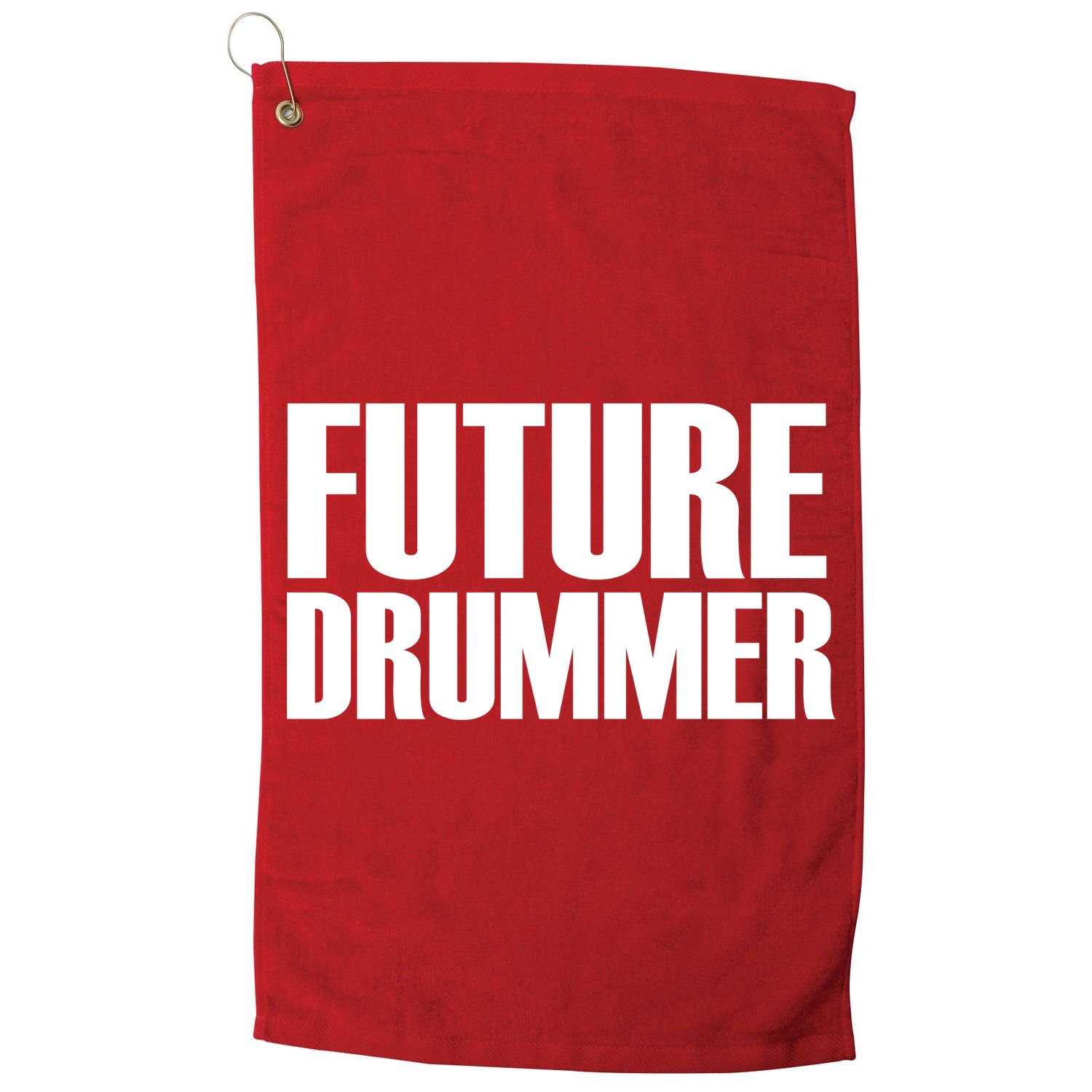 Future Drummer Golf Towel