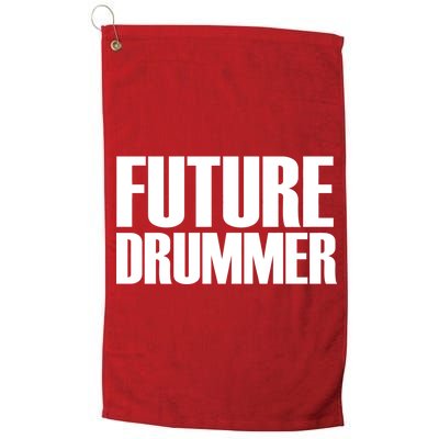 Future Drummer Platinum Collection Golf Towel