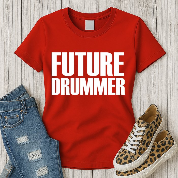 Future Drummer Womens T-Shirt