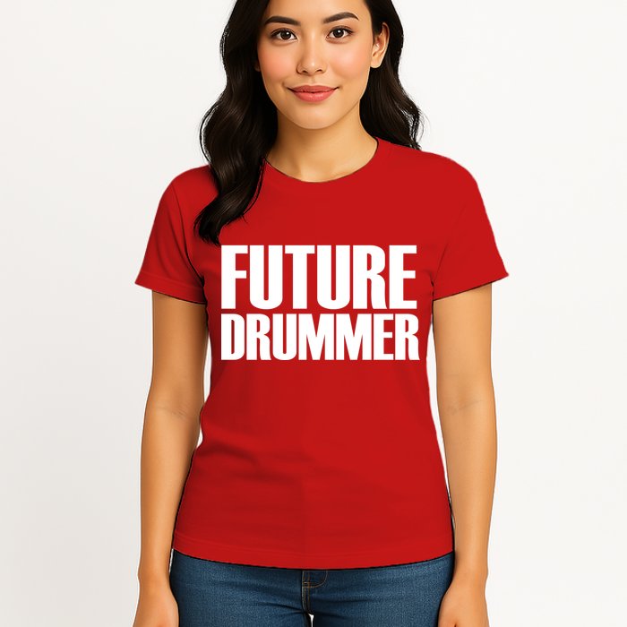 Future Drummer Womens T-Shirt