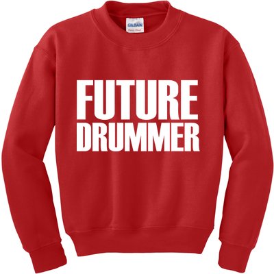 Future Drummer Kids Sweatshirt