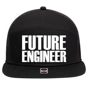 Future Engineer 7 Panel Mesh Trucker Snapback Hat