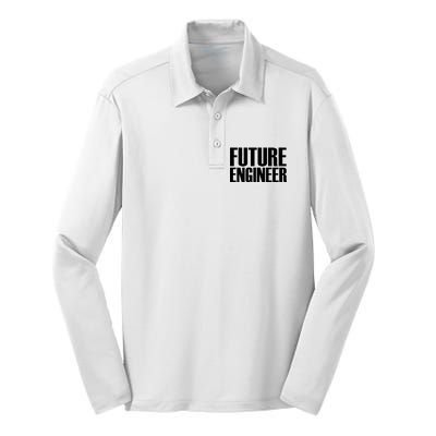 Future Engineer Silk Touch Performance Long Sleeve Polo