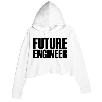 Future Engineer Crop Fleece Hoodie