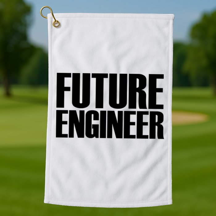 Future Engineer Golf Towel