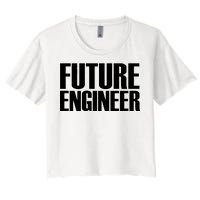 Future Engineer Women's Crop Top Tee