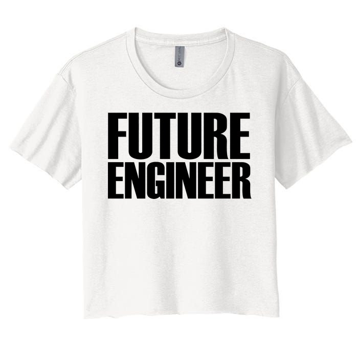 Future Engineer Women's Crop Top Tee