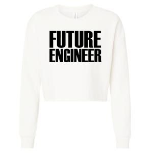 Future Engineer Cropped Pullover Crew