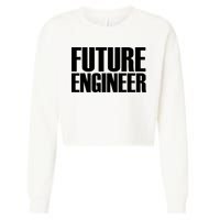 Future Engineer Cropped Pullover Crew