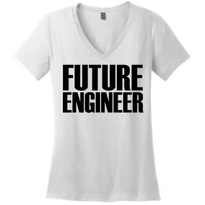 Future Engineer Women's V-Neck T-Shirt