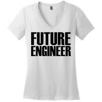 Future Engineer Women's V-Neck T-Shirt