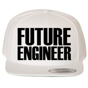 Future Engineer Wool Snapback Cap