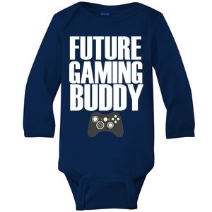 Future Gaming Buddy Baby Long Sleeve Bodysuit