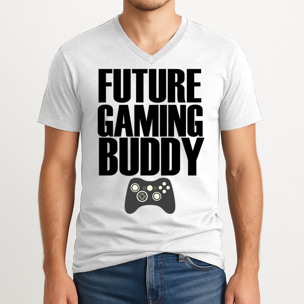 Future Gaming Buddy V-Neck T-Shirt