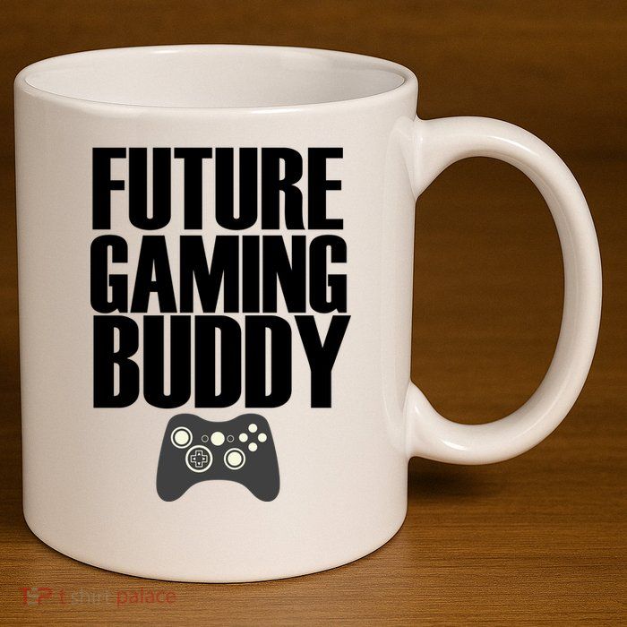 Future Gaming Buddy 11oz C Handle Ceramic Mug