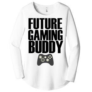 Future Gaming Buddy Women's Perfect Tri Tunic Long Sleeve Shirt