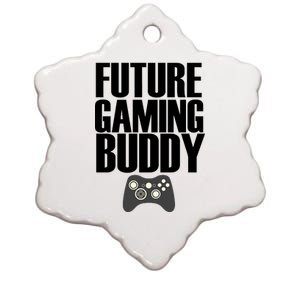 Future Gaming Buddy Ceramic Star Ornament