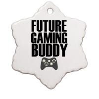 Future Gaming Buddy Ceramic Star Ornament