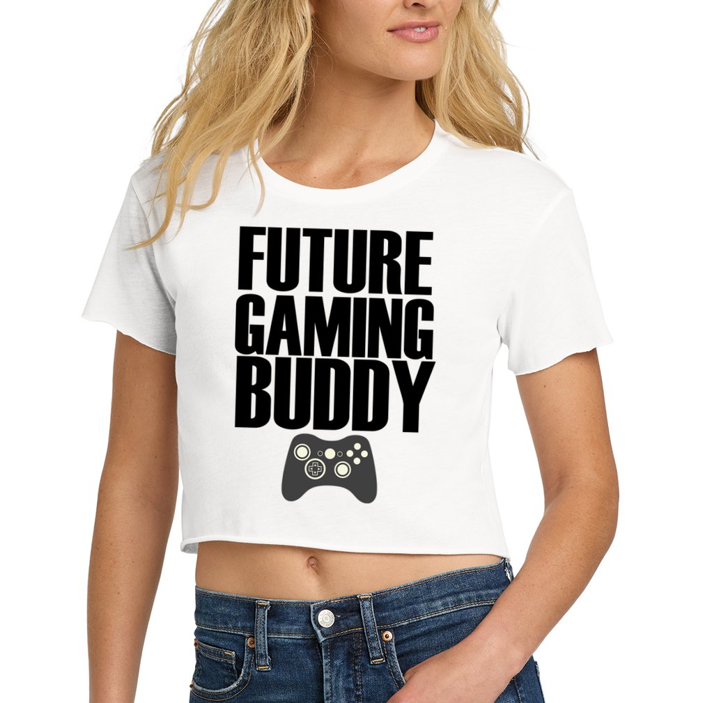 Future Gaming Buddy Women's Crop Top Tee