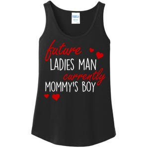 Future Ladies Man Currently Mommy's Boy Ladies Essential Tank