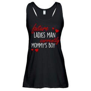 Future Ladies Man Currently Mommy's Boy Ladies Essential Flowy Tank