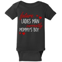 Future Ladies Man Currently Mommy's Boy Baby Bodysuit