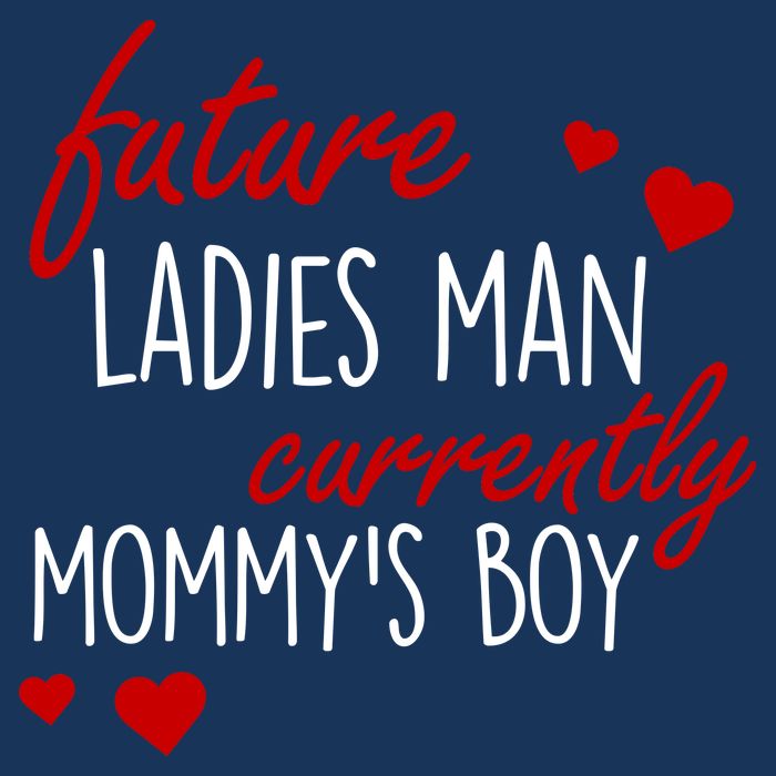 Future Ladies Man Currently Mommy's Boy Infant Baby Jersey Bodysuit