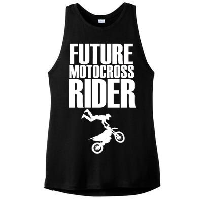 Future Motocross Rider Ladies PosiCharge Tri-Blend Wicking Tank