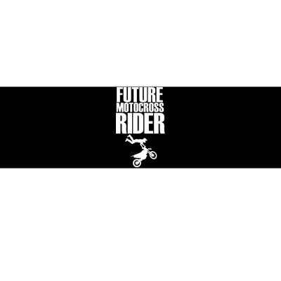 Future Motocross Rider Bumper Sticker