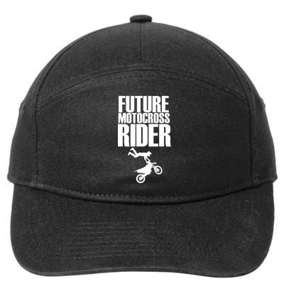 Future Motocross Rider 7-Panel Snapback Hat