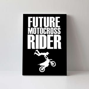 Future Motocross Rider Canvas