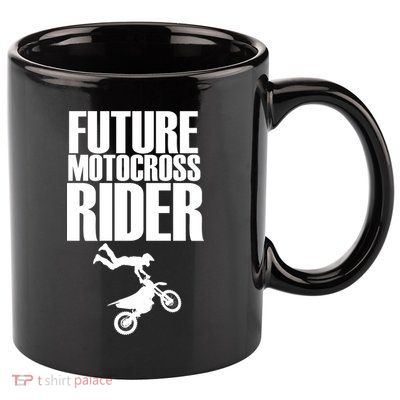 Future Motocross Rider 11oz C Handle Ceramic Mug