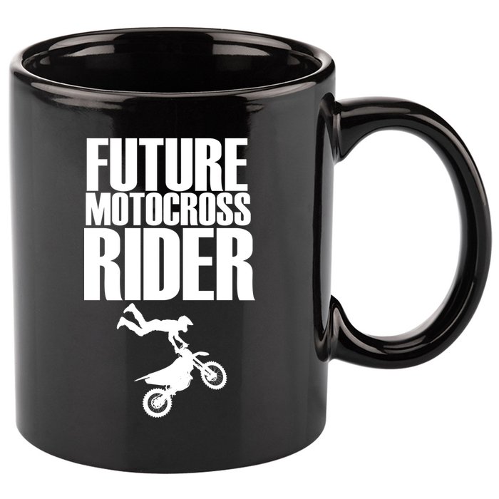 Future Motocross Rider 11oz C Handle Ceramic Mug