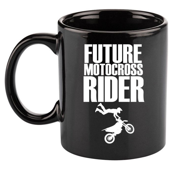 Future Motocross Rider 11oz C Handle Ceramic Mug