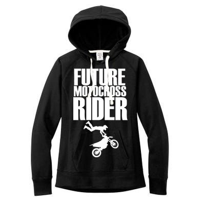 Future Motocross Rider Women's Fleece Hoodie