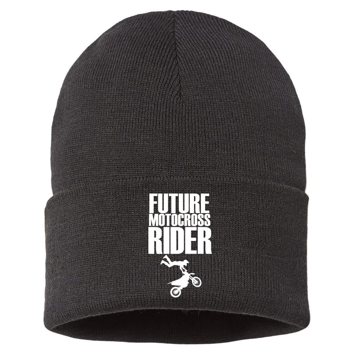 Future Motocross Rider Sustainable Knit Beanie