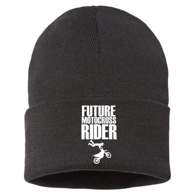 Future Motocross Rider Sustainable Knit Beanie