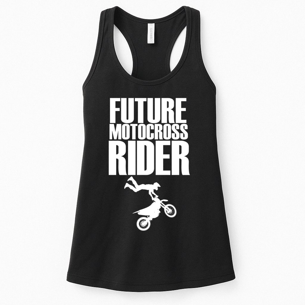 Future Motocross Rider Womens Tank Top