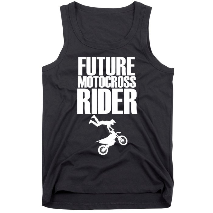 Future Motocross Rider Tank Top