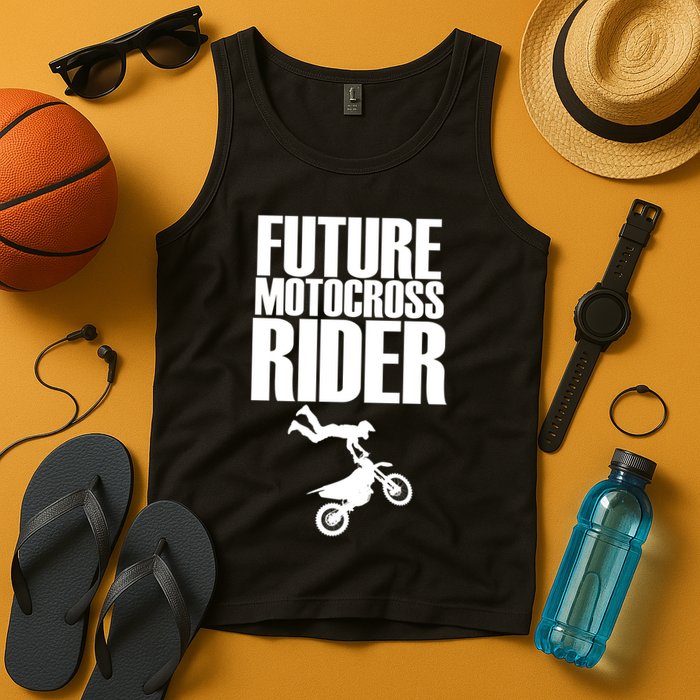 Future Motocross Rider Tank Top