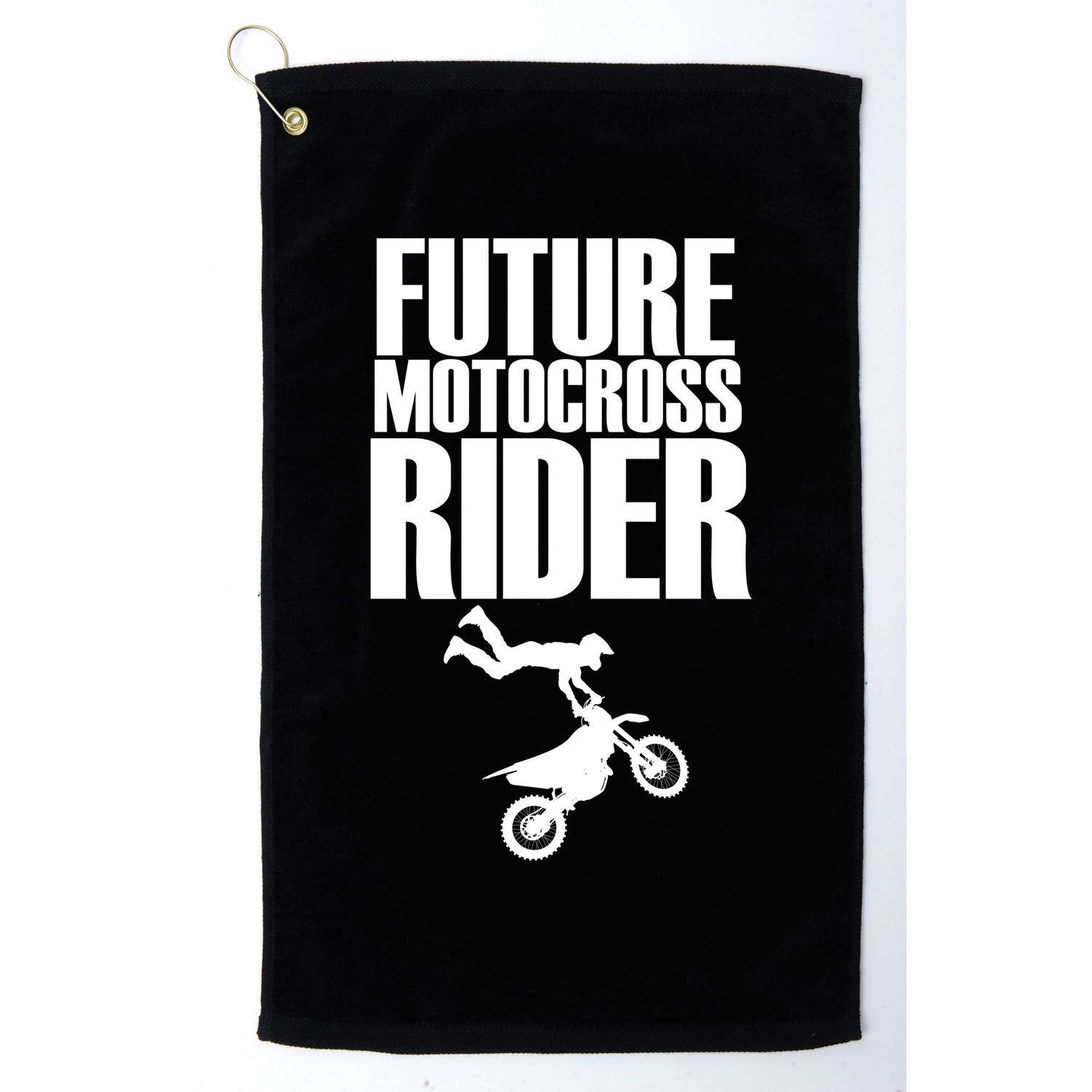Future Motocross Rider Golf Towel