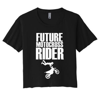 Future Motocross Rider Crop Top